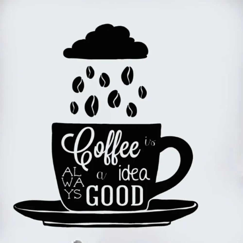 Coffee ☕ Is Always a Good Idea Sticker - Picture 5 of 7